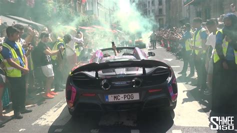 The Complete Start Of The 2018 Gumball 3000 Supercar Rally Youtube