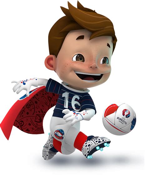 Logo vector photo type : Mascot Euro 2016 ball | Mascot, Euro 2016, Uefa euro 2016