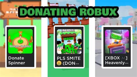Roblox The Play Game Donating Robux 🤑 Youtube