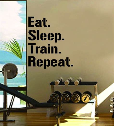 Vinyl Wall Art Decals Wall Stickers Gym Workouts At Home Workouts