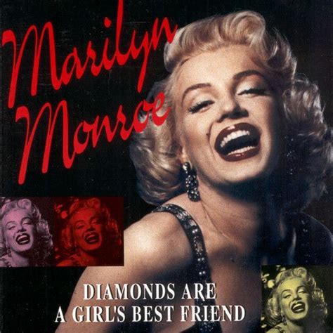 Diamonds Are A Girls Best Friend Marilyn Monroe Sings Girls Best