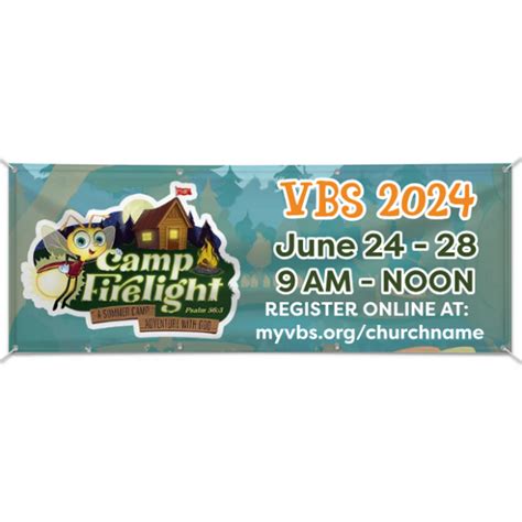 Vbs Banner Easy Custom Outdoor Vinyl Banner Personalize In Real Time
