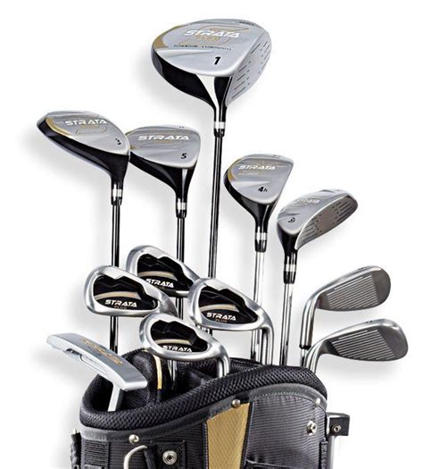 Callaway Mens Strata Ultra Complete Golf Set Golf Clubs Mens Golf