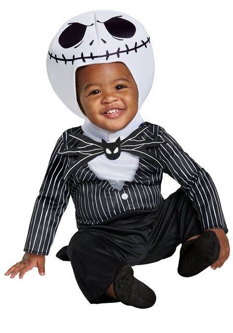 Disney Store Jack Skellington Baby Costume Body Suit