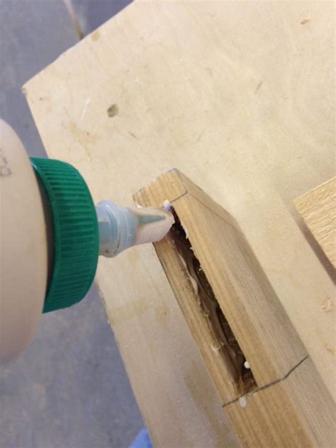 The tenon slots into the mortise and is held in place either with glue, or by hammering in small metal wedges that put pressure on the outsides of the joint to hold it in place by friction. The Easy Way to Make Mortises | The Craftsman Blog