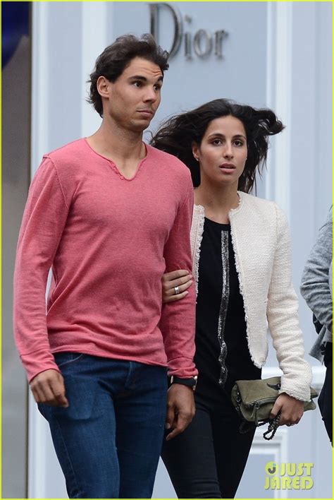 Rafael Nadal Goes Shirtless At French Open Strolls With Girlfriend
