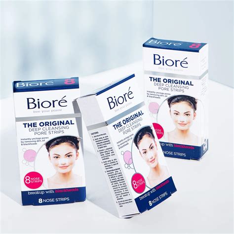 Buy Bioré Original Deep Cleansing Pore Strips 14 Nose Strips For