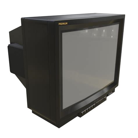 Artstation Retro Crt Tv 29 Inches Game Assets