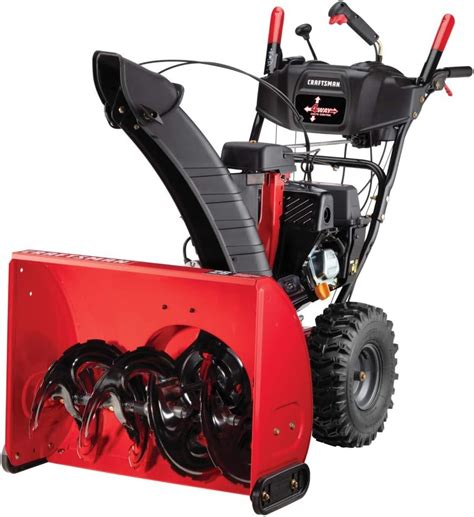 Craftsman 208cc Electric Start Two Stage Gas Powered Snow Blower With