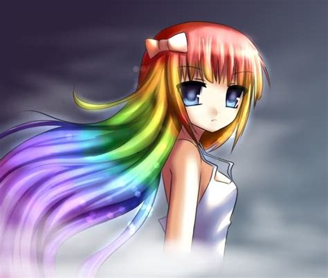 Rainbow Anime Girl Random Photo 31113967 Fanpop