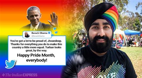 Sikh Man Wears Rainbow Turban For Pride Month Gets Praise From Barack