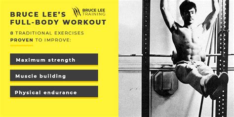 How Bruce Lee Built His Incredible Strength Endurance Full Body Workout Bruce Lee Training