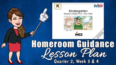 Homeroom Guidance Lesson Plan Quarter Week Youtube