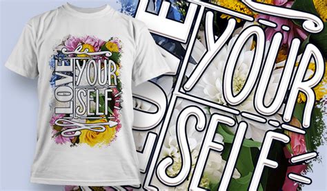 Love Yourself 1 T Shirt Design 3693 Designious