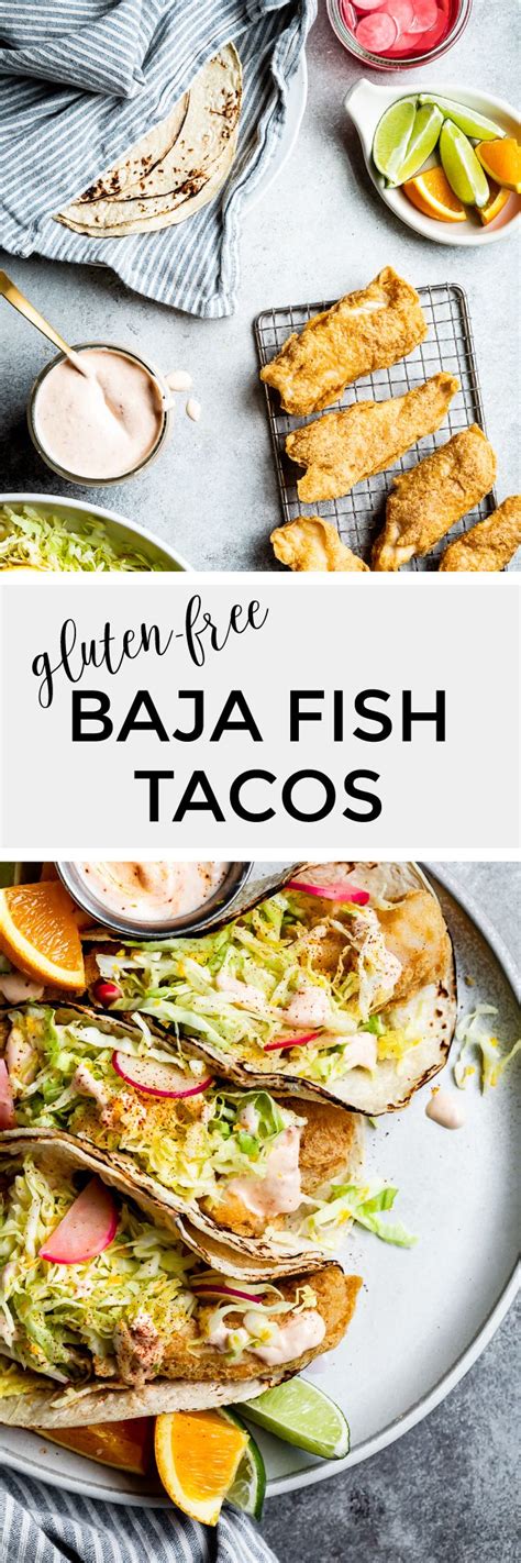 These fish tacos are a family favorite. Gluten-Free Baja Fish Tacos with Chipotle Cream Sauce ...