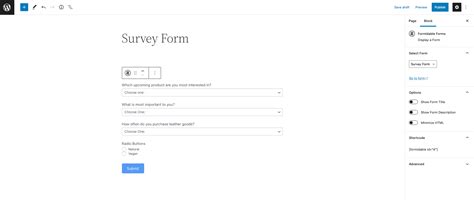 How To Create A Survey On Wordpress