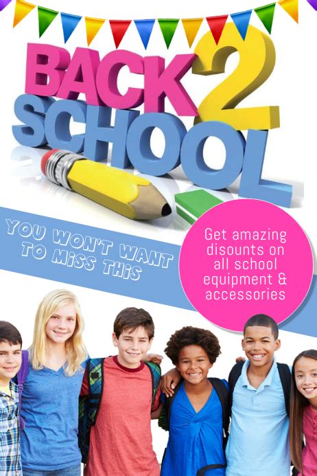 Back To School Template Postermywall