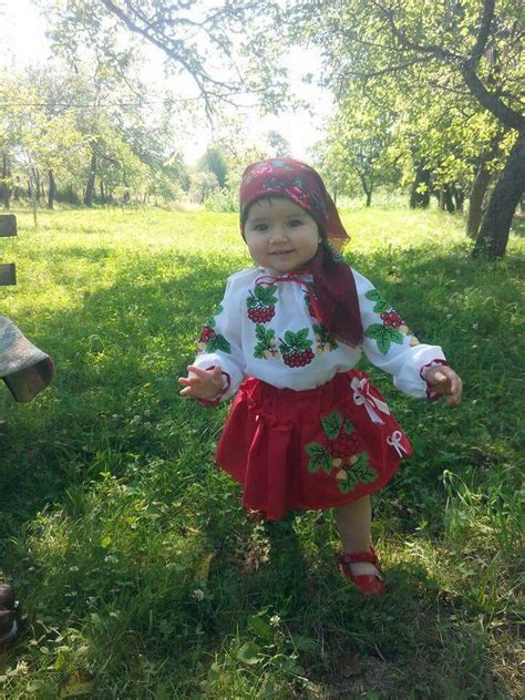 Romanian Little Girl In Traditional Attire She Is So Cuuuute Kids