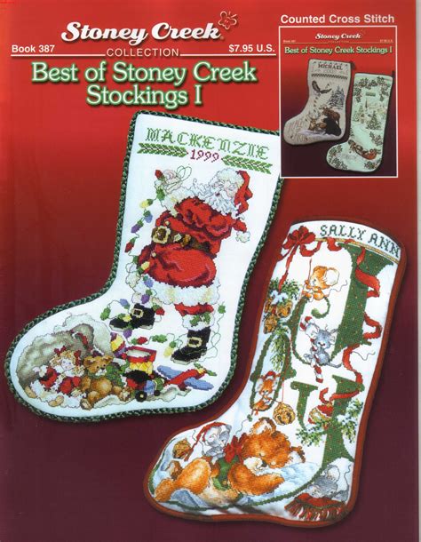 Best Of Stoney Creek One 1919 Cross Stitch Christmas Stockings