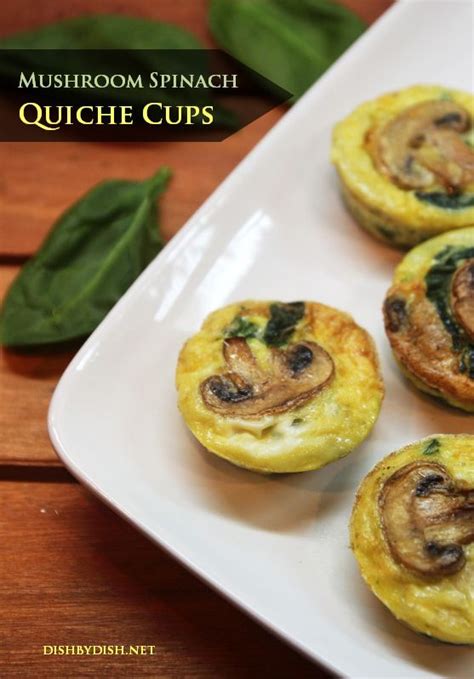 Mushroom Spinach Quiche Cups Quiche Cups Mushroom And Spinach Quiche