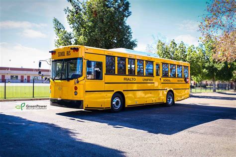 Greenpower Delivers First Electric School Buses To Southern California