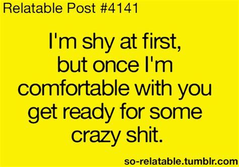 So Me Funny Quotes Shy People Quotes