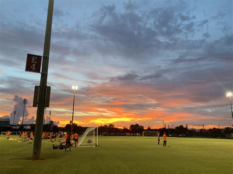 soccer sunsets soccer soccer field stadium