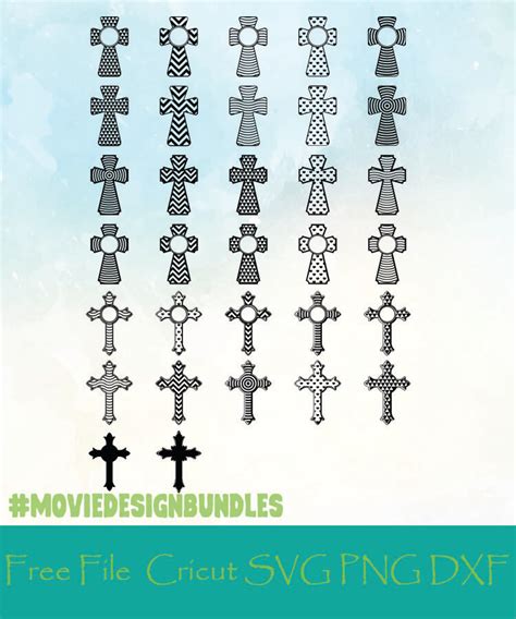 Download CHRISTIAN CROSS MONOGRAM FRAMES FREE DESIGNS SVG, PNG, DXF ...