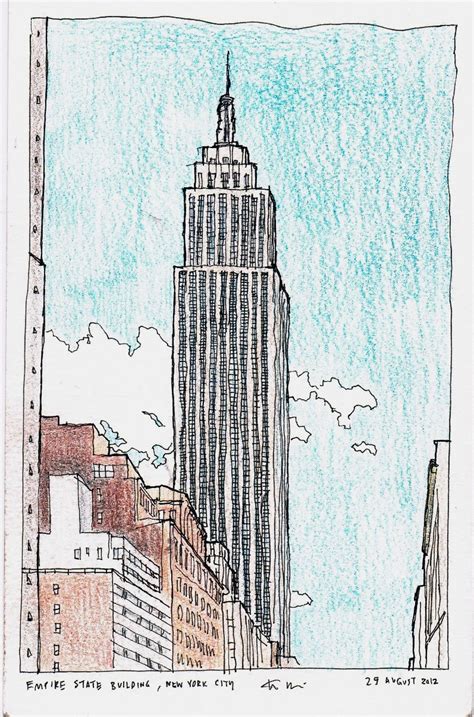 New York City Drawing Easy At Getdrawings Free Download