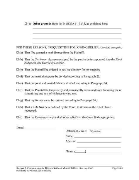 Divorce Decree Sample ≡ Fill Out Printable Pdf Forms Online