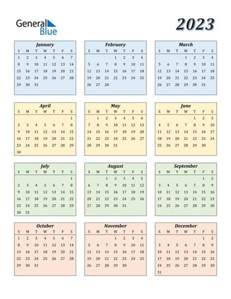 2023 Calendar Pdf Word Excel 2023 Calendar Free Printable Word Templates Calendarpedia Free