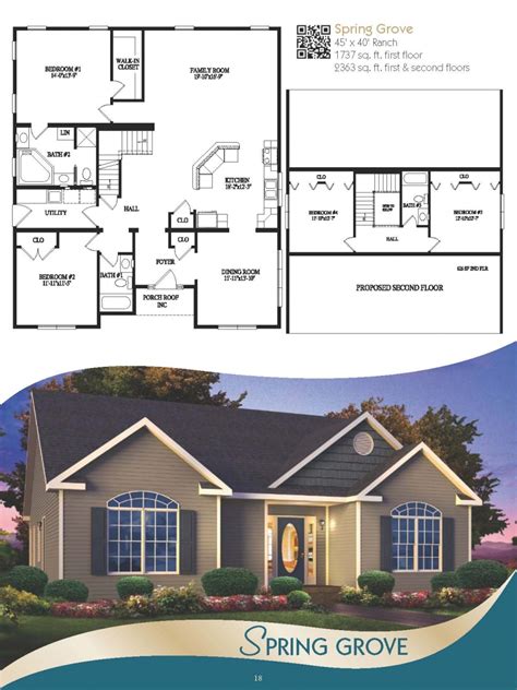 Ranch Modular Home Floor Plans Addison Of Classic Collection George