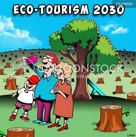 Eco Tourist Cartoons And Comics Funny Pictures From Cartoonstock