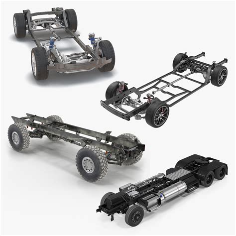 Vehicle Chassis 3d Models Collection 3d Model 279 Obj Max Ma 3ds