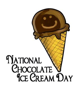 National Chocolate Ice Cream Day In