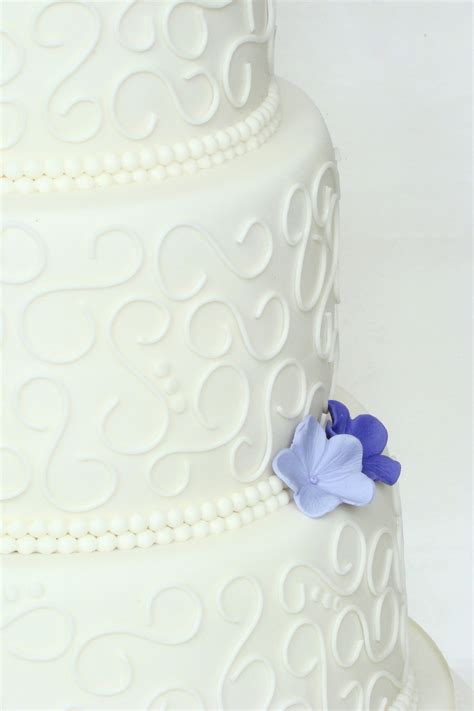 Swirl Wedding Cake