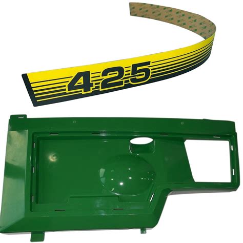 John Deere Left Side Panel And Decal 425 Sn Below 070000 Replaces Am128983 M116143