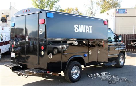 Ford Police Swat Van Studio Picture Vehicles