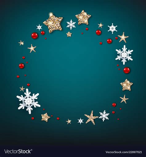 Fairy Stars And Snowflakes Royalty Free Vector Image