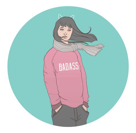 Badass Girl By Nekidesign On Deviantart