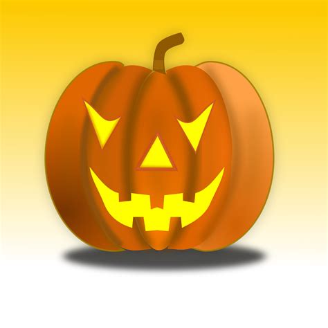 Clipart Halloween Pumpkin Icon 64x64