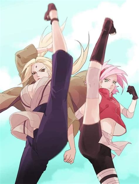 Tsunade Hime And Sakura Chan Master And Babe Superhuman Strength Byakugou Medical