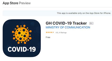 How to add or change health data. GH COVID-19 Tracker app now available for iPhone users ...