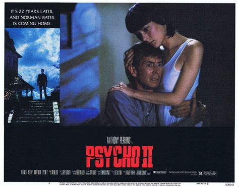 Psycho Ii Original Lobby Card 4 Anthony Perkins As Norman Bates Vera Miles Moviemem Original