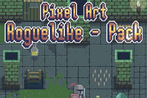 Pixel Art Roguelike Pack 2d Environments Unity Asset Store