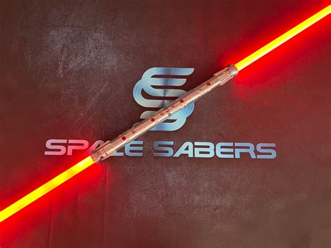 Darth Maul Double Bladed Lightsaber Neopixel Blade Lightsaber Etsy