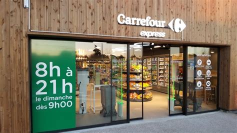 Page d'accueil du site carrefour. Implantation de Carrefour Express à Vannes par Seemo - SEEMO