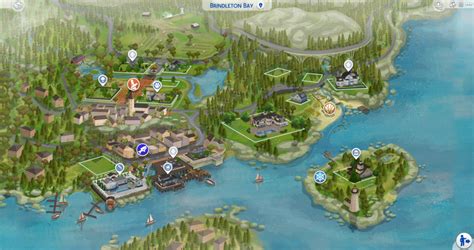 The Sims 4 World Map Replacements For All Worlds Now Available Simsvip