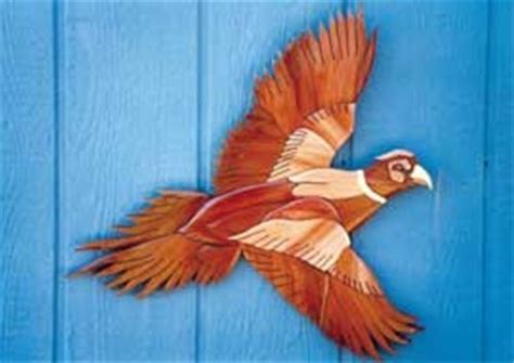 Pheasant Intarsia Plan Heres A Great Intarsia Piece Perfect For The