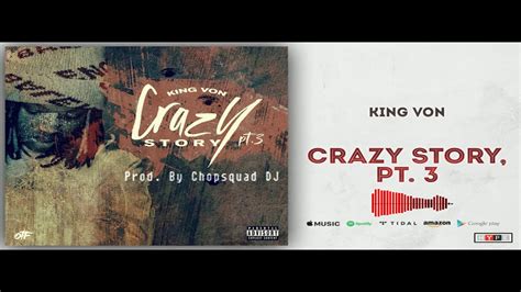 chopsquad dj official instrumental king von crazy story pt 3 prod by chopsquad dj youtube